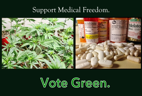 Vote Green.